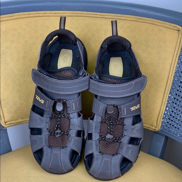 Teva Forebay Turkish Coffee Sandals Men’s 10 - Picture 2 of 9